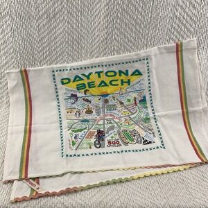 Catstudio Daytona Beach Dish Hand Towel Kitchen Bar Bathroom Florida Nascar 2018
